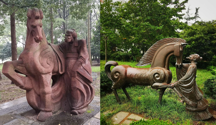 伯樂(lè)相馬雕塑制作.jpg 伯樂(lè)相馬雕塑制作.jpg